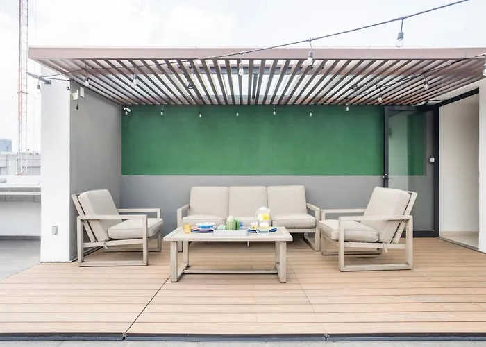 Apartamento New Ph For 6, Bbq And Amazing Private Roof Terrace
