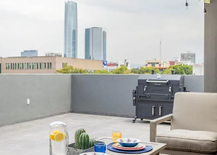New Ph For 6, Bbq And Amazing Private Roof Terrace México DF